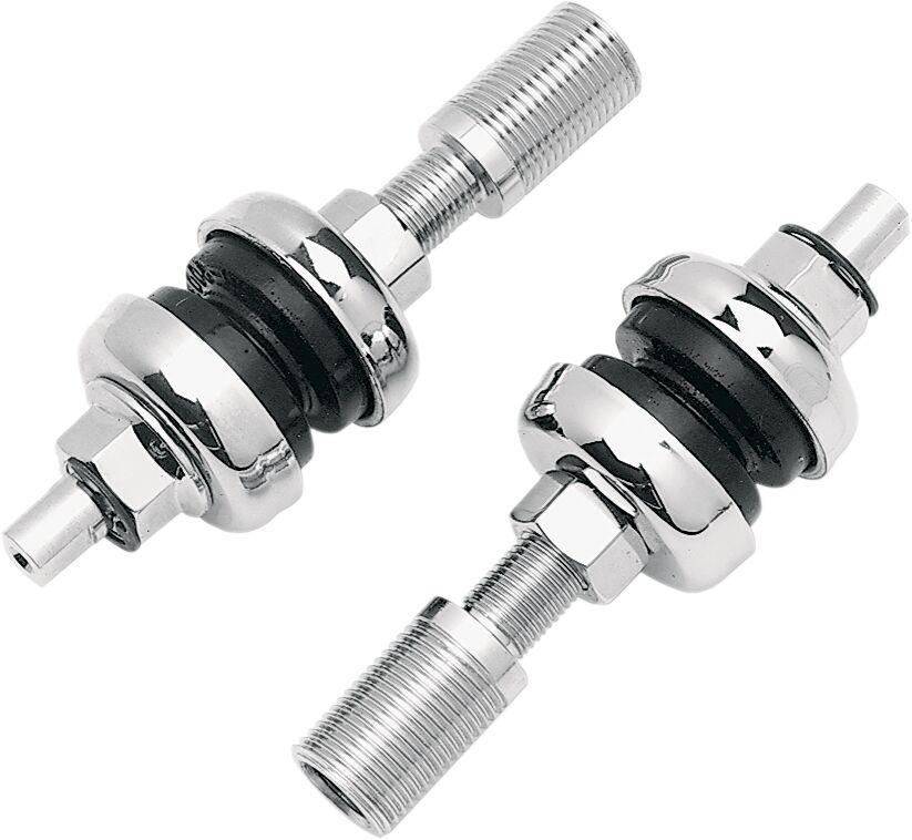 30-5048C - Progressive Suspension Chrome Lowering Kit For Harley Davidson FLS 1690 2012-2016 Rear