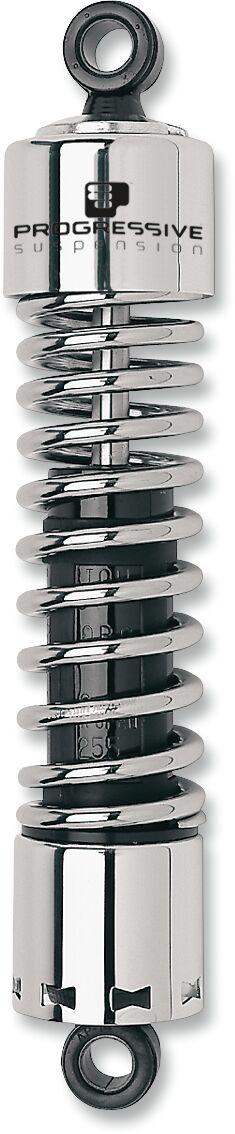 412-4077C - Progressive Suspension 412 Series Shocks For Harley Davidson FLH 1868 ABS 2021 330.00 mm (13.00") - Chrome