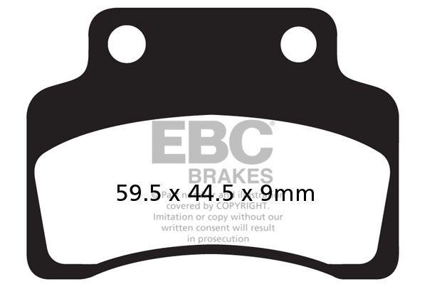 SFAC235 - EBC SFAC Carbon Series Scooter Brake Pads For Benelli 49X 50 2008-2015 Front