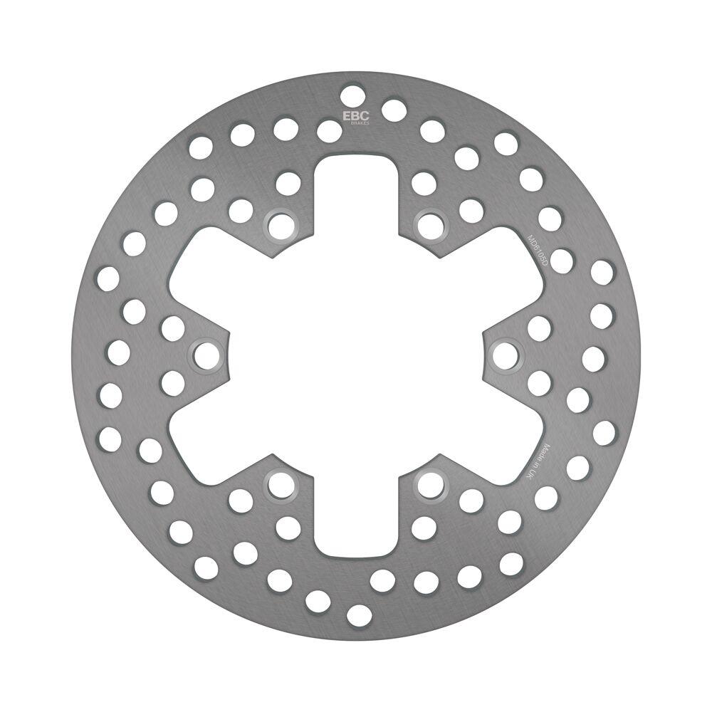 MD6105D - EBC Round D-Series Fixed Brake Disc For Kawasaki KDX 125 SR 1990-1994 Rear
