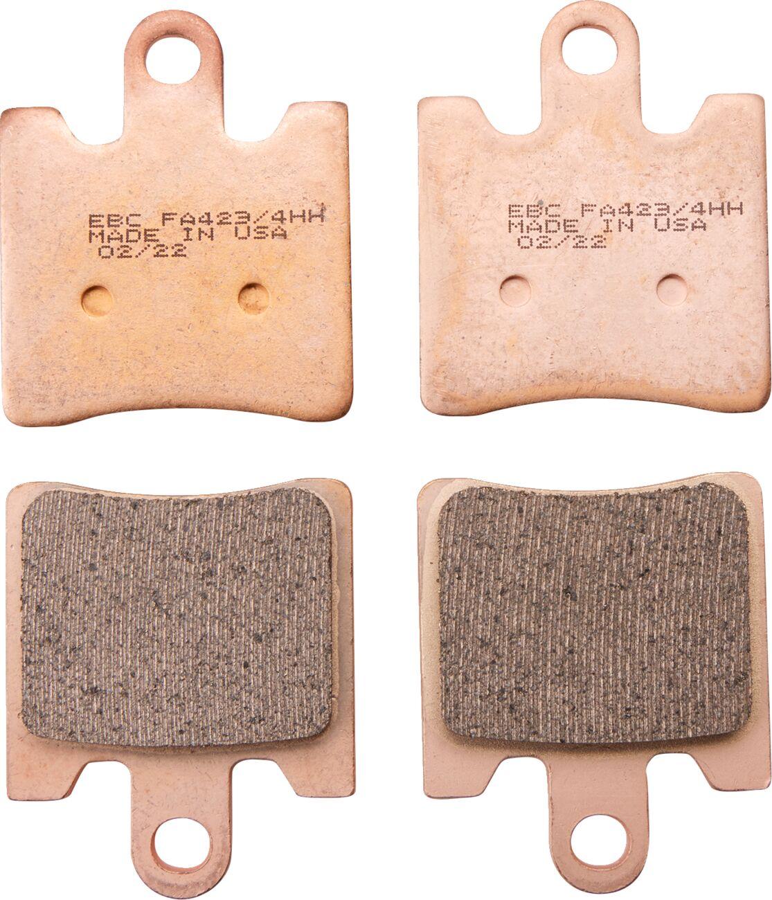 FA423/4HH - EBC Sintered "HH" Brake Pads For Yamaha FJR 1300 ABS 2006-2020 Front