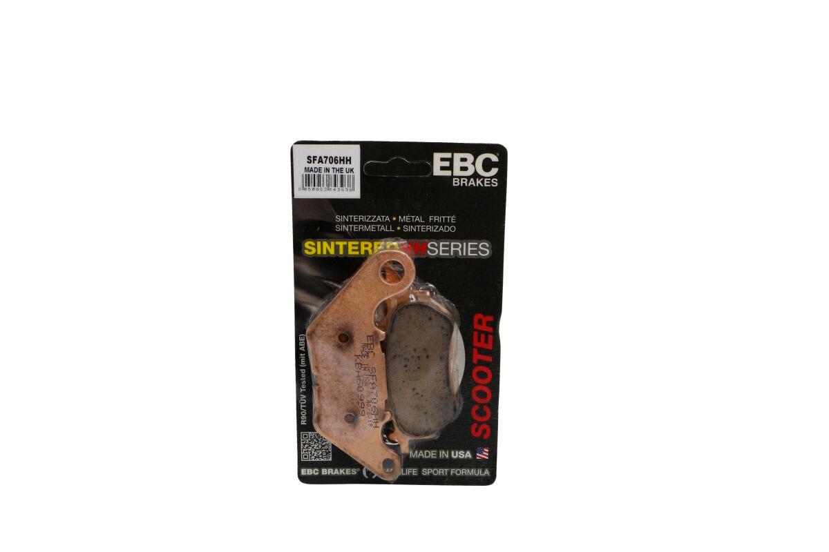 SFA706HH - EBC SFA-HH Series Sintered Scooter Brake Pads For Yamaha CZD 300 A 2017-2022 Rear