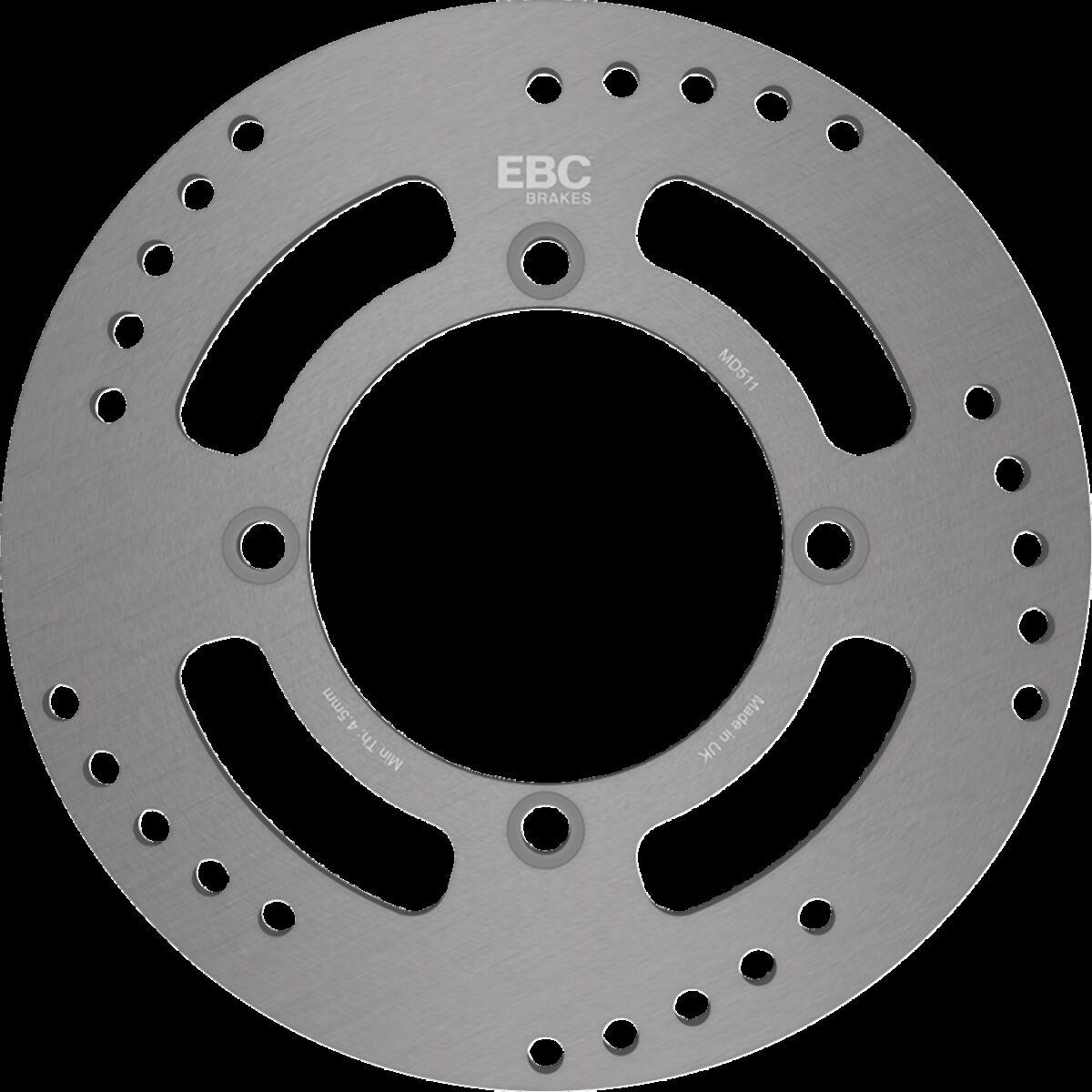 Ebc Unfinished Md511 - Round Hpsr Brake Disc For Harley-Davidson For Buell M2 1997-2002 Rear