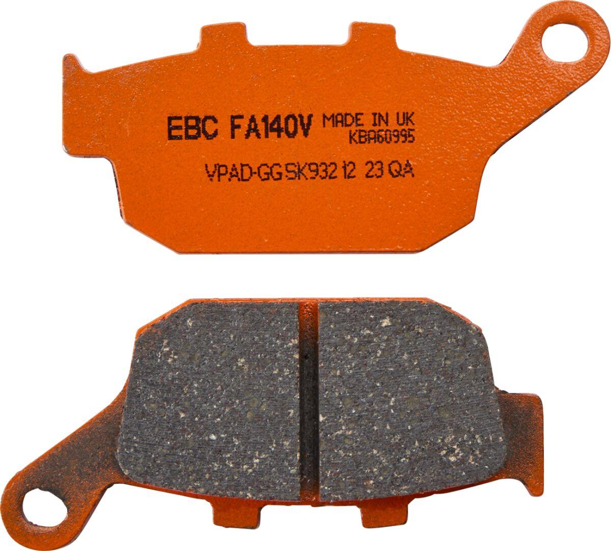 Ebc Fa140v - Fa-V Series Semi-Sintered Metal Brake Pads For Zontes 310 R Abs 2020 Rear