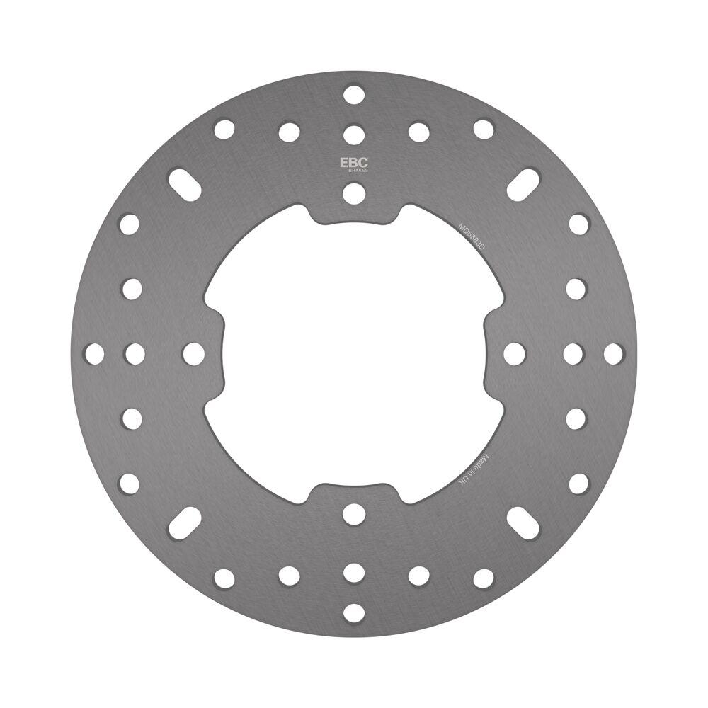 Ebc Gold/Stainless Steel/Zinc Md6383d - Round D-Series Fixed Brake Disc For Arctic Cat Textron Alterra 1000 Efi 4X4 2017-2018 Fits Front Or Rear