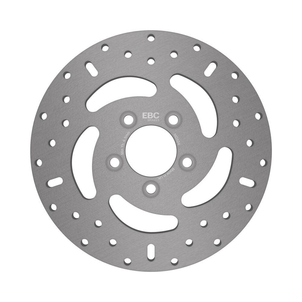 MD524 - EBC Round Fixed Brake Disc For Harley Davidson XL1200C Sportster Custom 2011-2020 Rear