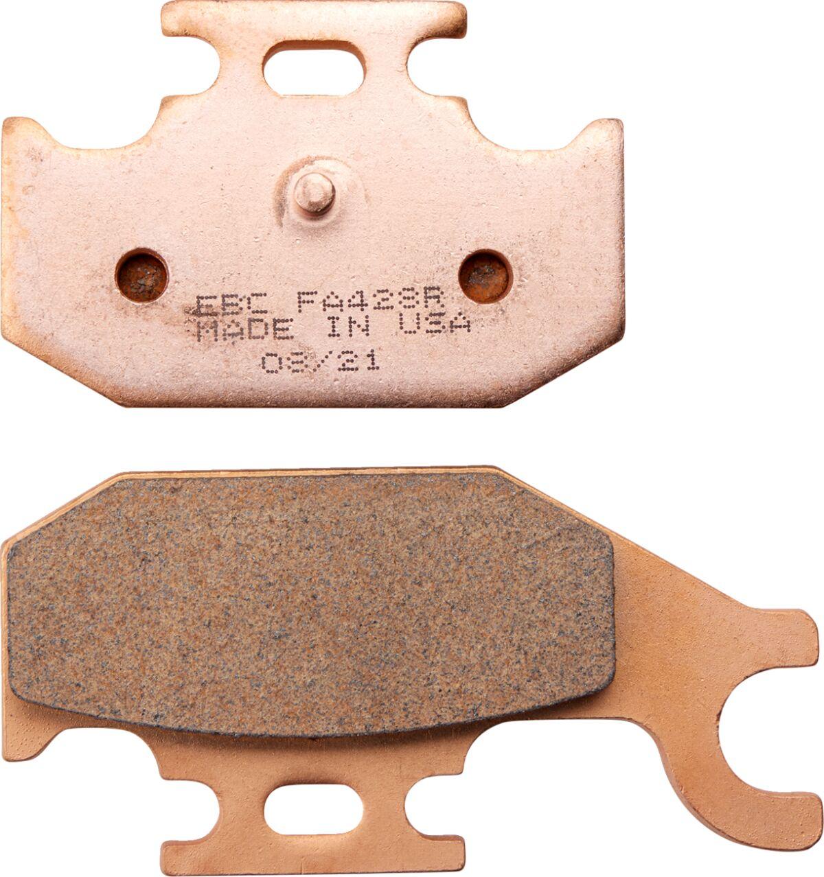 FA428R - EBC Long-Life Sintered "R" Brake Pads For Yamaha YFM 700 R Raptor 2012 Rear
