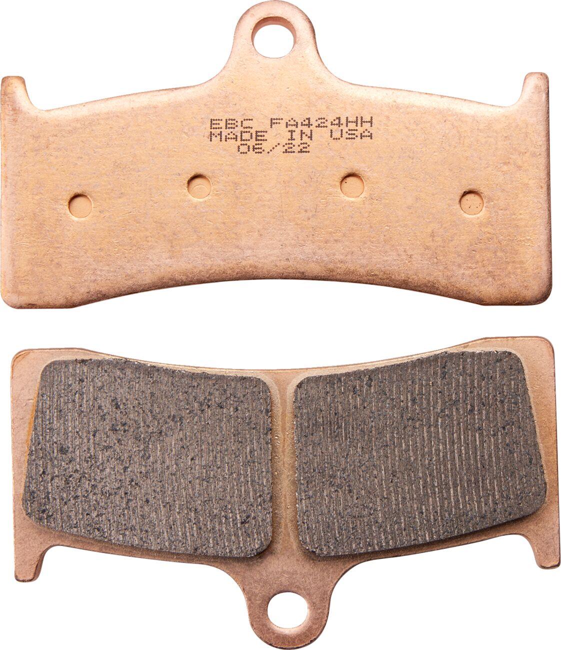 FA424HH - EBC Sintered "HH" Brake Pads For Mv Agusta Brutale 910 S 2006-2008 Front