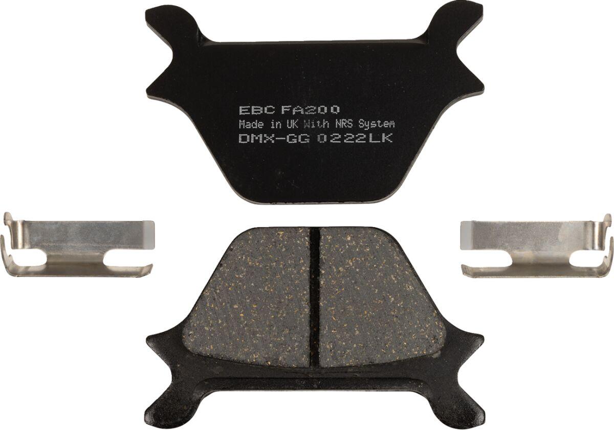 Ebc Light Fa200 - Organic Brake Pads For Harley Davidson Flst 1340 Heritage Softail 1987-1990 Rear