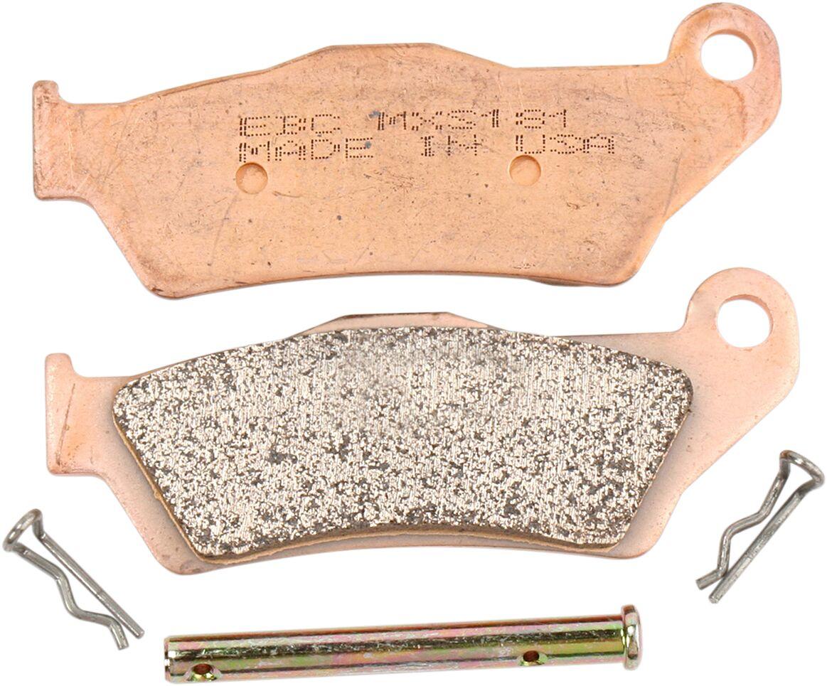 MXS181 - EBC Racing Sintered MXS Brake Pads For KTM Adventure 640 R 1999-2002 Front