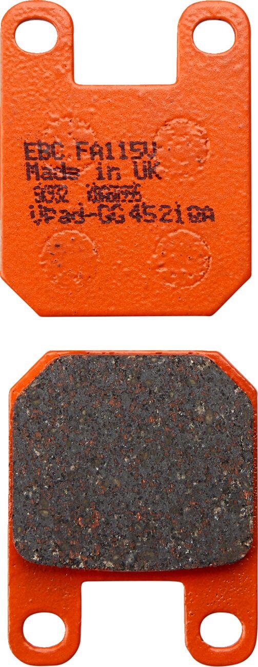 FA115V - EBC Semi-Sintered V Brake Pads For Mh Duna 125 2010-2013 Rear