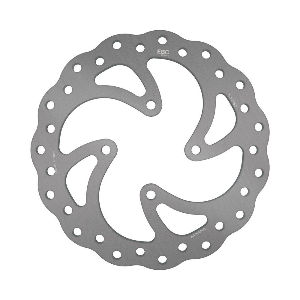 Ebc Gold/Zinc Md6249c - Supercross Contour Wave Brake Disc For Ktm Sx65 2004-2022 Rear
