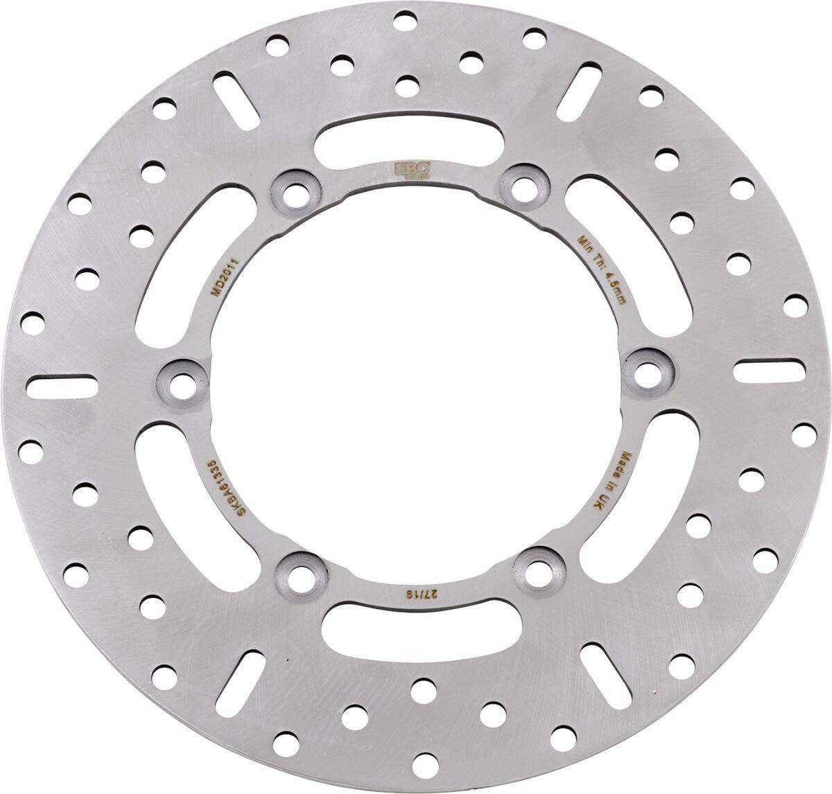 Ebc Silver Md2011 - Md Series Pro-Lite Brake Disc For Yamaha Bt 1100 Bulldog 2002-2006 Rear