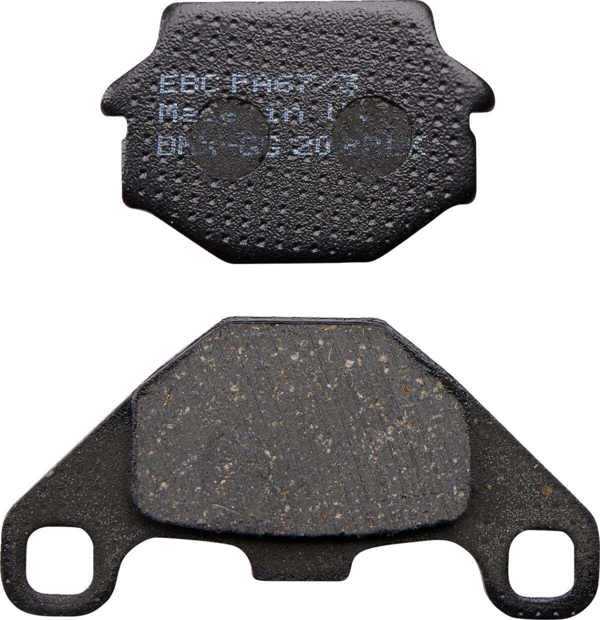 FA067/3 - EBC Organic Base FA Brake Pads For Kawasaki GPZ 500 S 1994-2001Rear