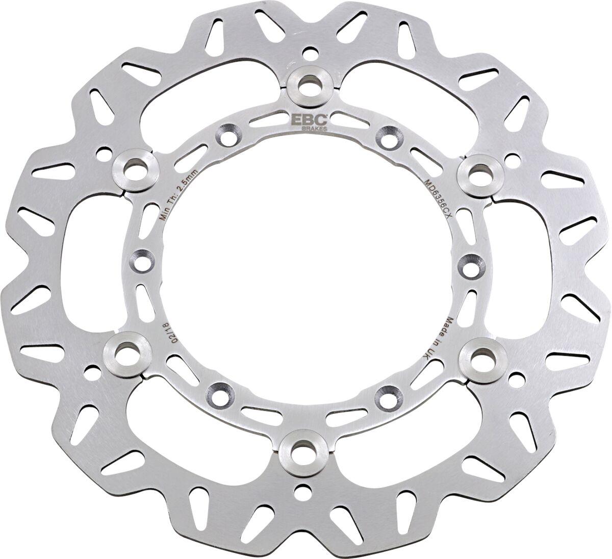 Ebc Silver Md6356cx - Cx Extreme Brake Disc For Yamaha Wrf250 2001-2016 Front