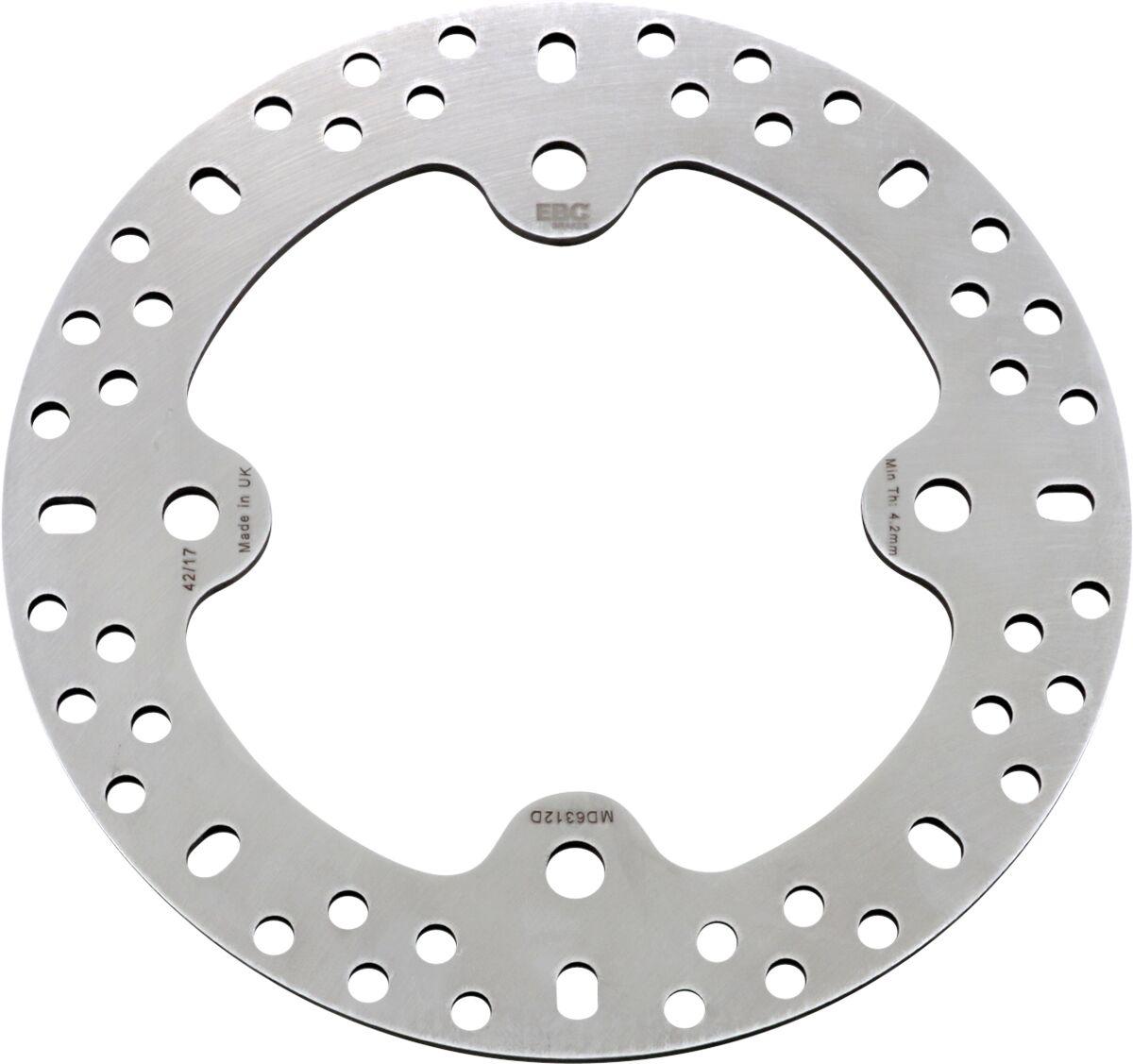 Ebc Silver Md6312d - Md Series Brake Disc For Polaris Ranger Rzr 570 4X4 2012-2013 Front