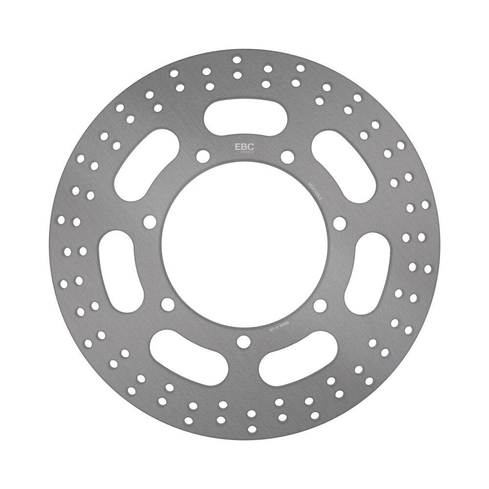 Ebc Gold/Stainless Steel/Zinc Md4125ls - Round Hpsr Solid Brake Disc For Kawasaki Vn 1500 1999-2004 Front Left