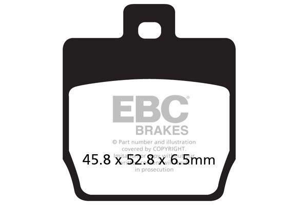 SFA268HH - EBC SFA-HH Series Sintered Scooter Brake Pads For Yamaha NS 50 F Aerox 4 2014-2020 Rear