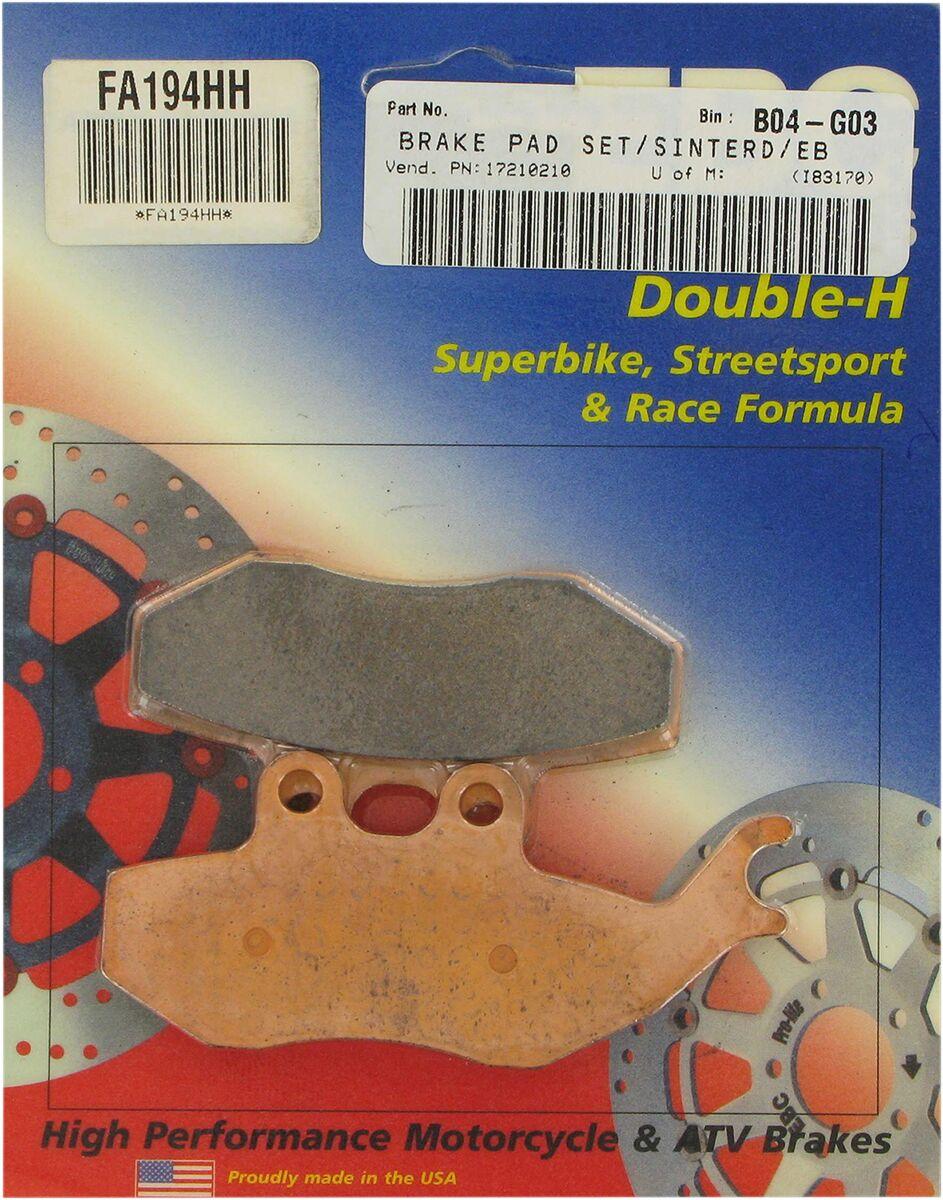FA194HH - EBC Sintered "HH" Brake Pads For Beta ALP 125 2006-2014 Front