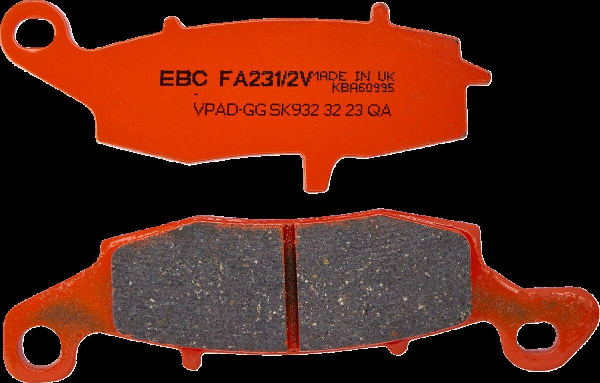 FA231/2V - EBC Brake Pads For Suzuki VL 1500 BT Intruder C 1500T 2013-2015 Rear