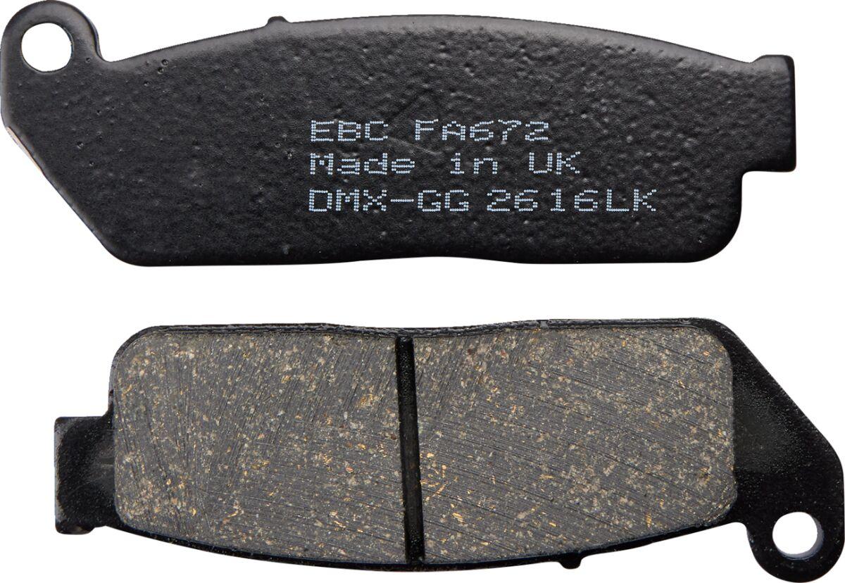 FA672 - EBC Organic Base FA Toso Brake Pads For Indian Scout 60 ABS 2016 Front