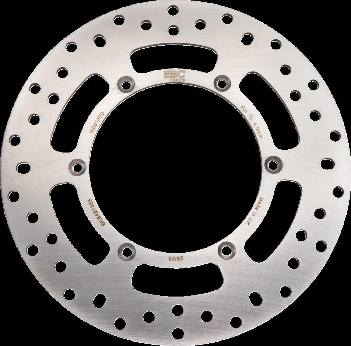 Ebc Silver Md6157d - Fixed D-Series Brake Disc For Suzuki Drz400sm 2005-2008 Rear