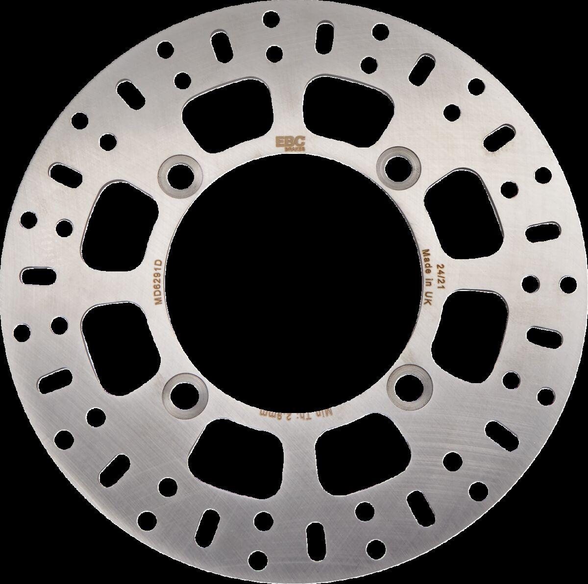 Ebc Zinc Md6291d - D-Series Fixed Brake Disc For Yamaha Yfm 550 Fg 4X4 Grizzly 2009 Front