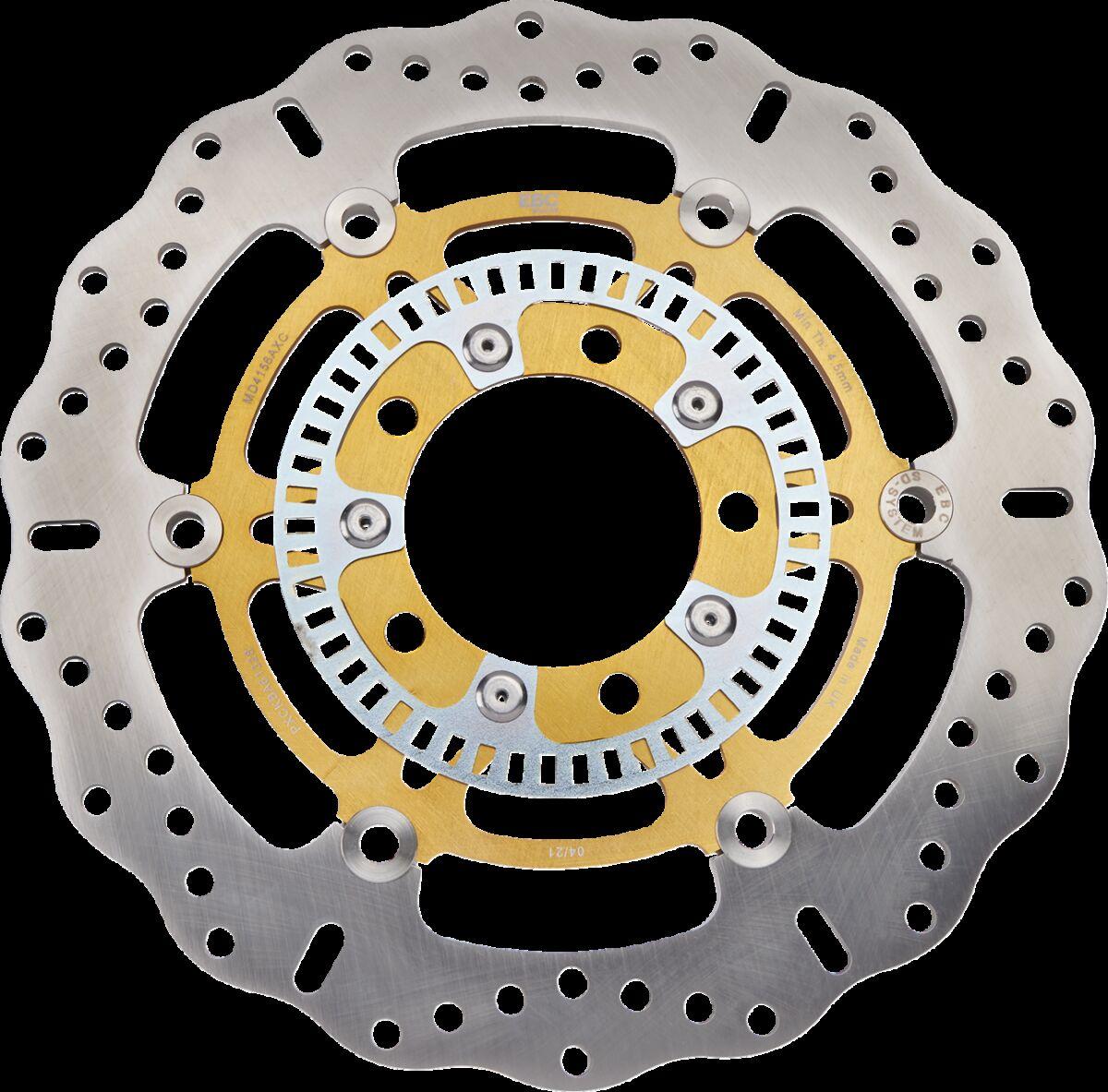 MD4156AXC - EBC X-Series Floating Brake Disc For Kawasaki ER-6F 650 ABS 2006-2016 Front Left