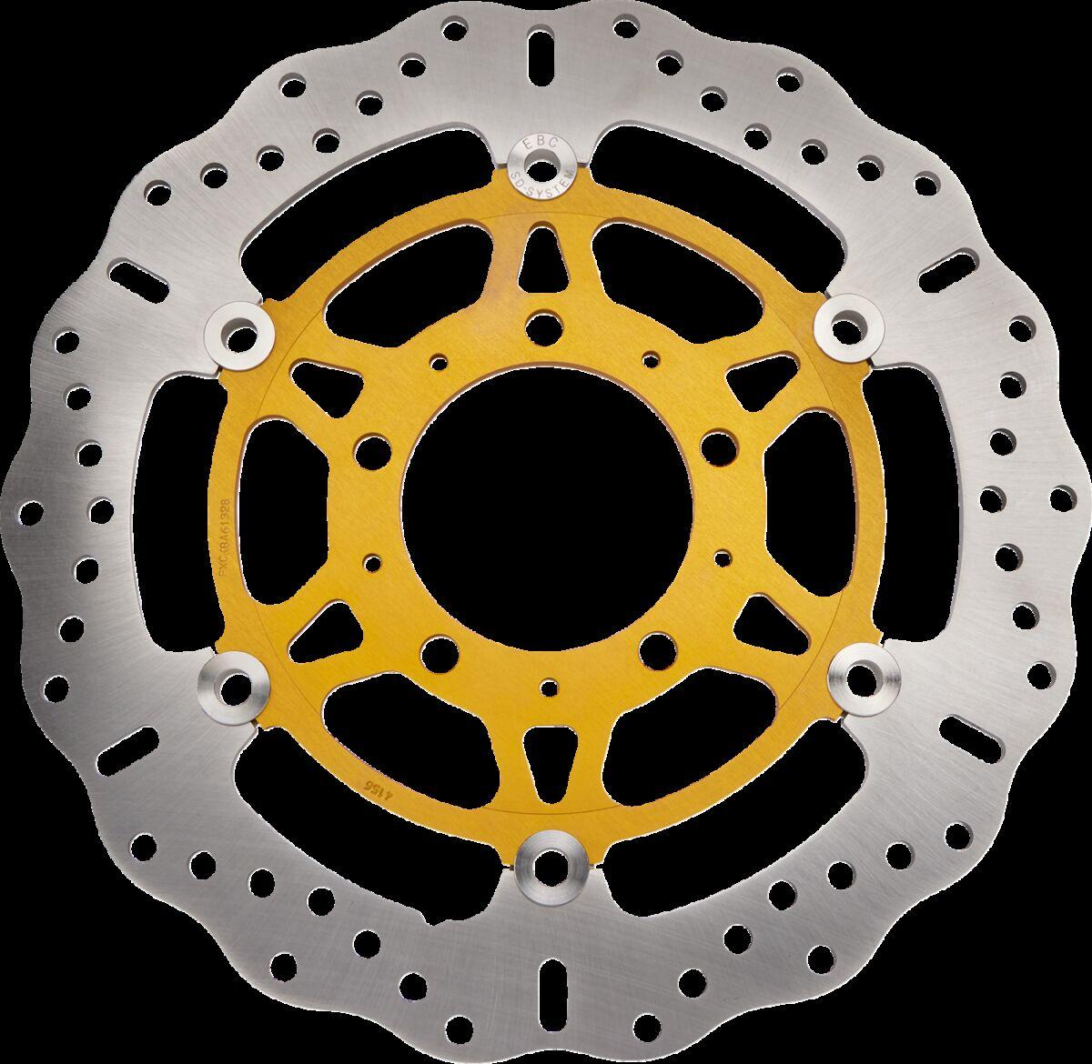 MD4156XC - EBC X-Series Floating Wave Brake Disc For Kawasaki ER-6F 650 ABS 2006-2016 Front Right