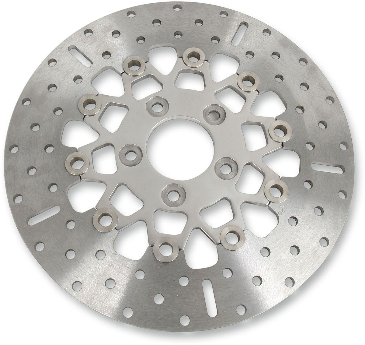 Ebc Silver Rsd020 - Custom Stainless Steel Brake Disc For Harley Davidson Fld 1690 2012-2013 Rear