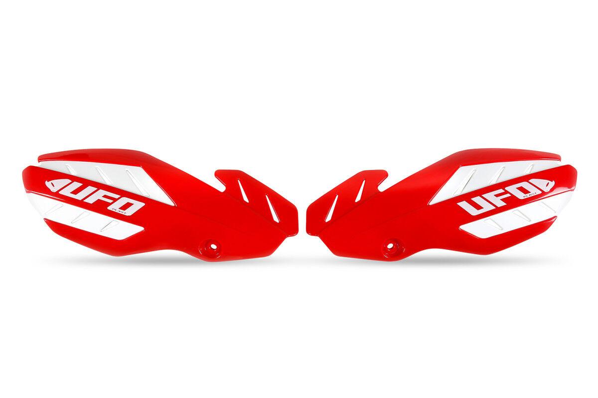 PM01652#070 - UFO Flame Hand Guards - Red