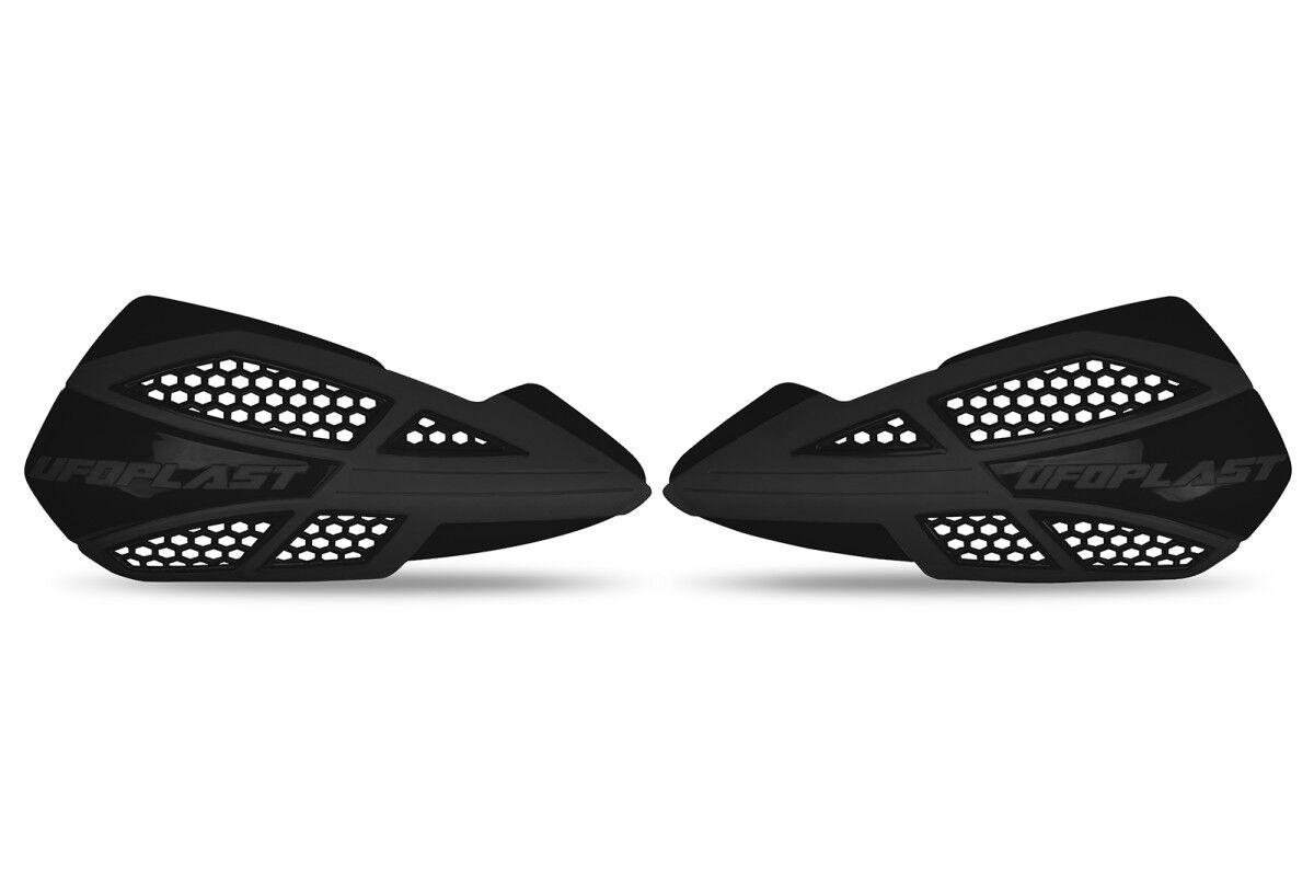 Ufo Black Pm01668#001 - Voyager Hand Guards For Honda Crf250r 2025-2026