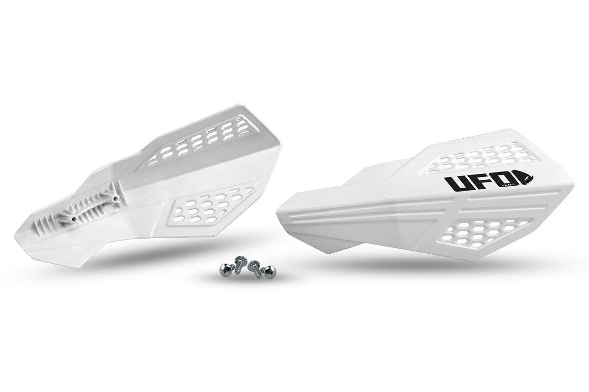 PM01675#041 - UFO Horus Hand Guards For Honda CRF250R 2025-2026 - White