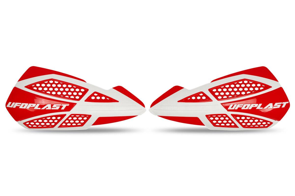 PM01668#070 - UFO Voyager Hand Guards For Honda CRF250R 2025-2026 - Red
