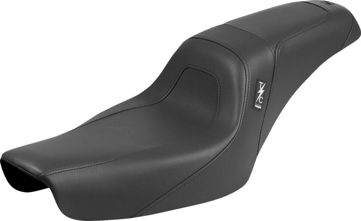 TS89604 - Saddlemen Thrashin Pro Series Smooth Seat For Harley Davidson FXD 1340 1996-1998 - Black