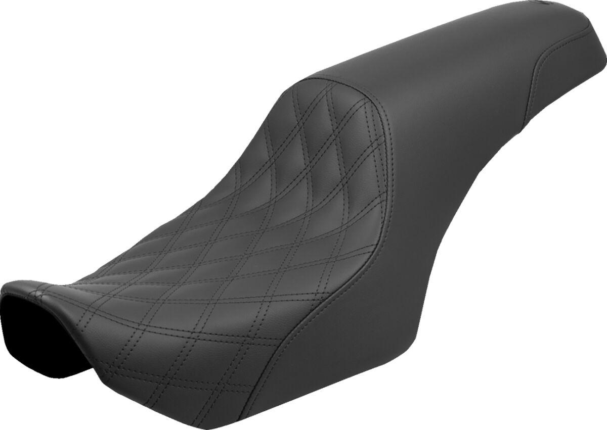 822-11-149 - Saddlemen Profiler Lattice Stitch Seat For Harley Davidson RH 975 ABS 2022-2026 - Black