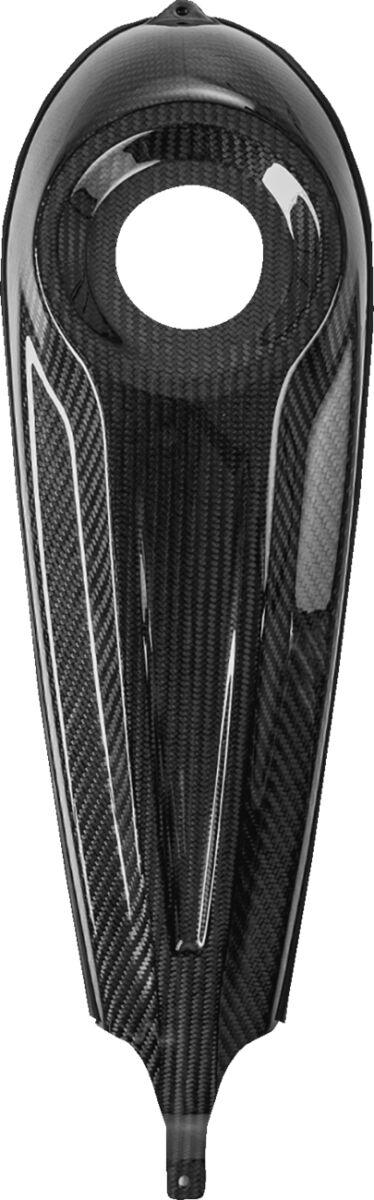CF-808-07-001 - Saddlemen Carbon Fibre Dash Panel For Harley Davidson FLH 1868 ABS 2021 - Gloss Black