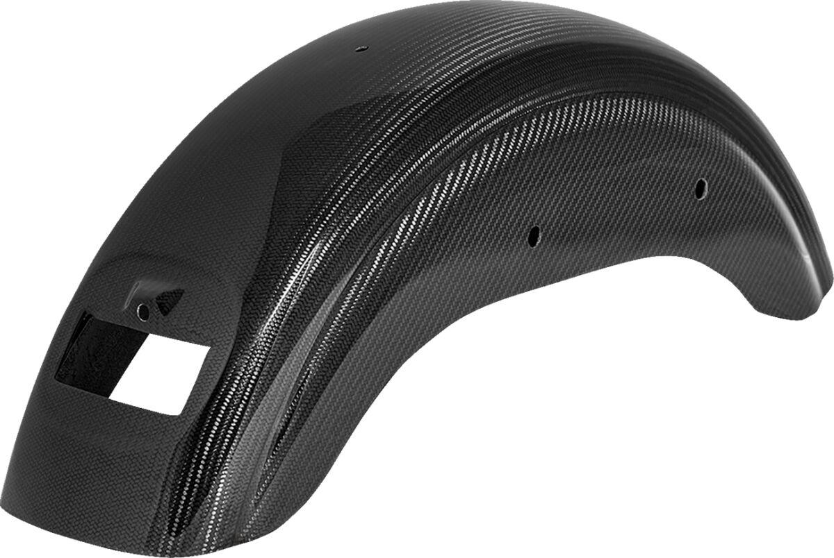 CF-818-30-001 - Saddlemen Carbon Fibre Fender For Harley Davidson FLSL 1750 ABS 2018-2021 71cm (28") Rear - Gloss Black