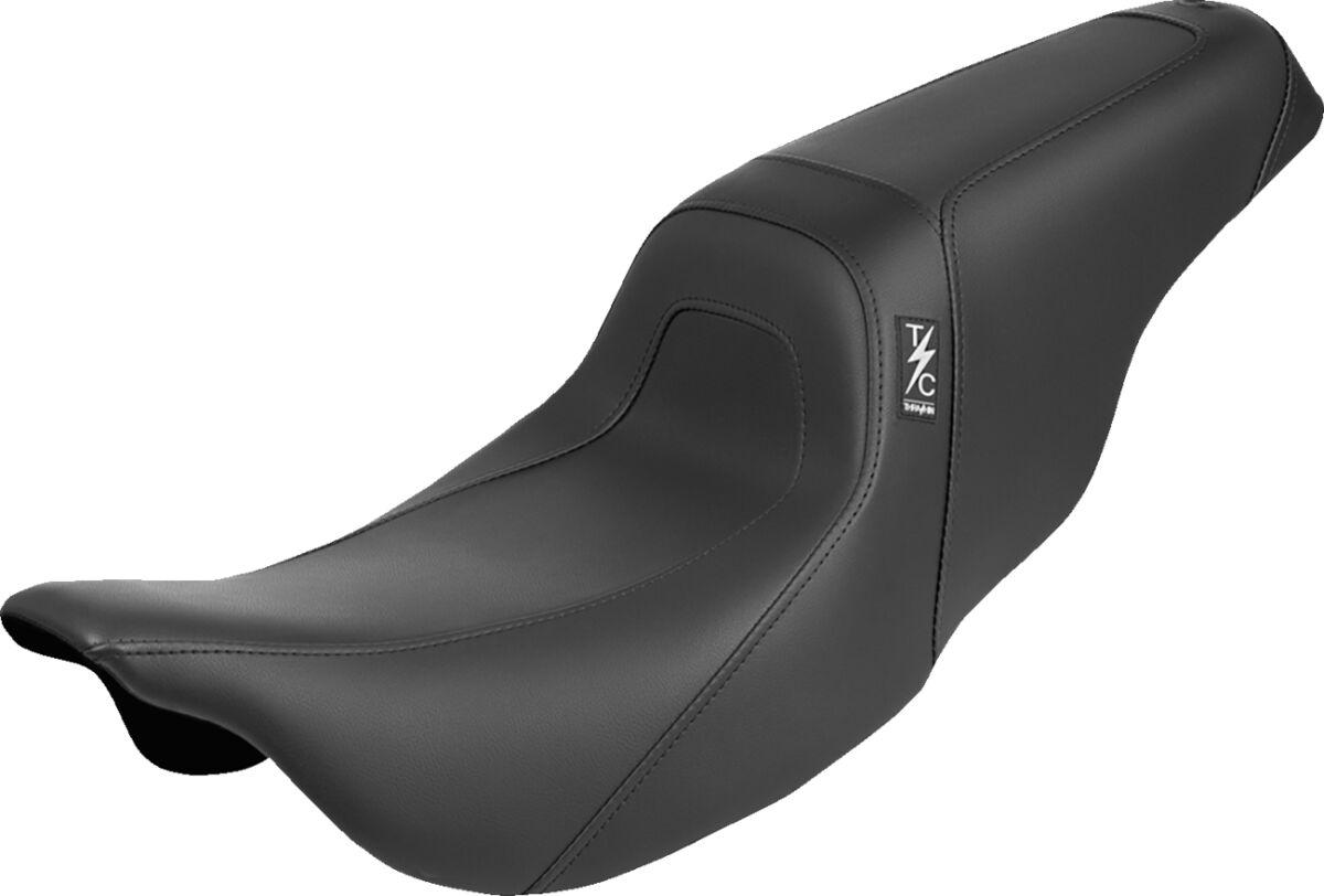 TS80807 - Saddlemen Thrashin Pro Series Smooth Seat For Harley Davidson FLH 1868 ABS 2021 - Black