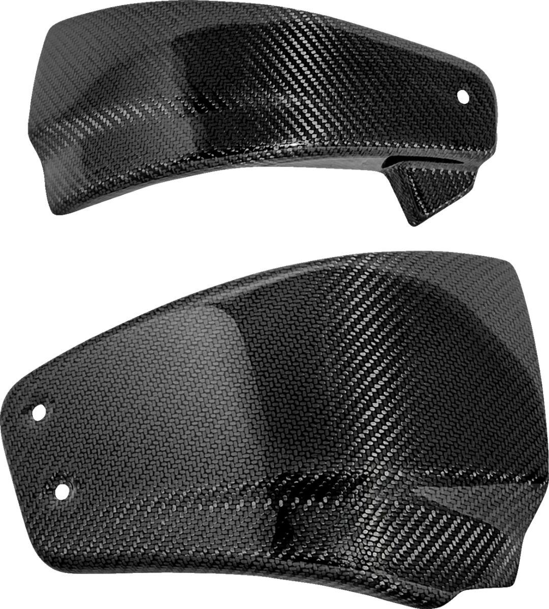 CF-818-001 - Saddlemen Side Covers For Harley Davidson FLDE 1750 ABS 2018-2020 - Gloss Black