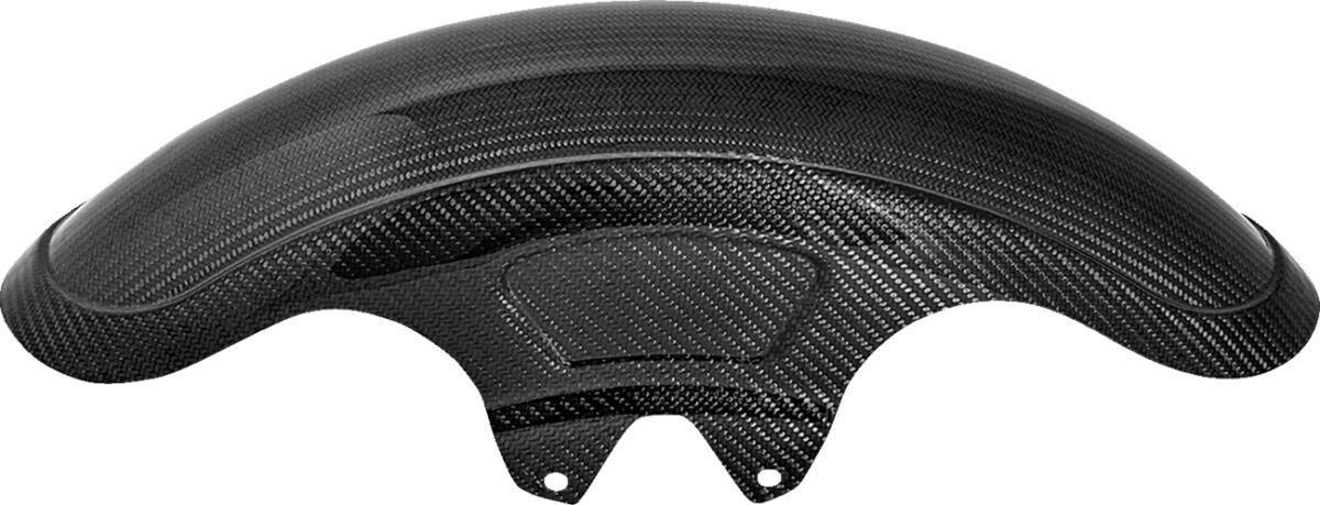 CF-814-07-004 - Saddlemen Carbon Fibre Fender For Harley Davidson FLH 1868 ABS 2021 58.4cm (23") Front - Black