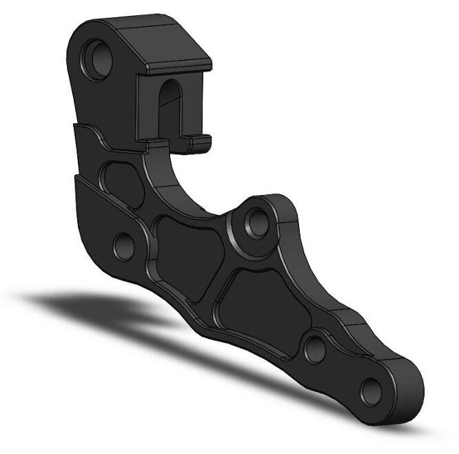 211142 - Moto Master Brake Caliper Adapter Bracket For Gas Gas EC125 2025 Front
