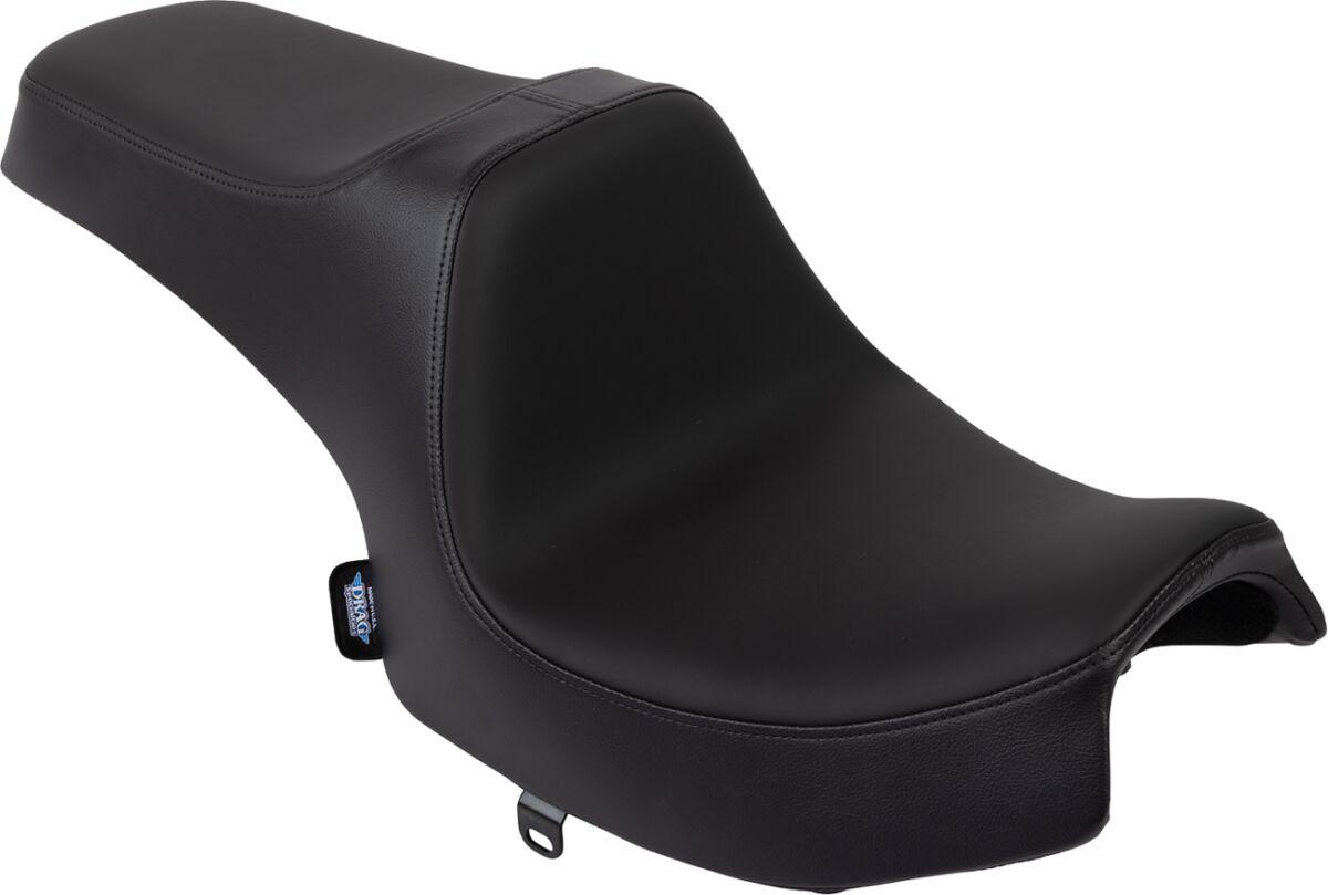 4718E - Drag Specialties Predator III Smooth Seat For Indian Challenger 108 ABS 2020-2025 - Black