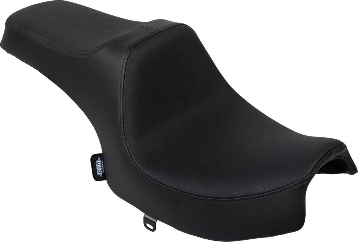 4718A - Drag Specialties Predator III Smooth Seat For Indian Challenger 108 ABS 2020-2025 - Black