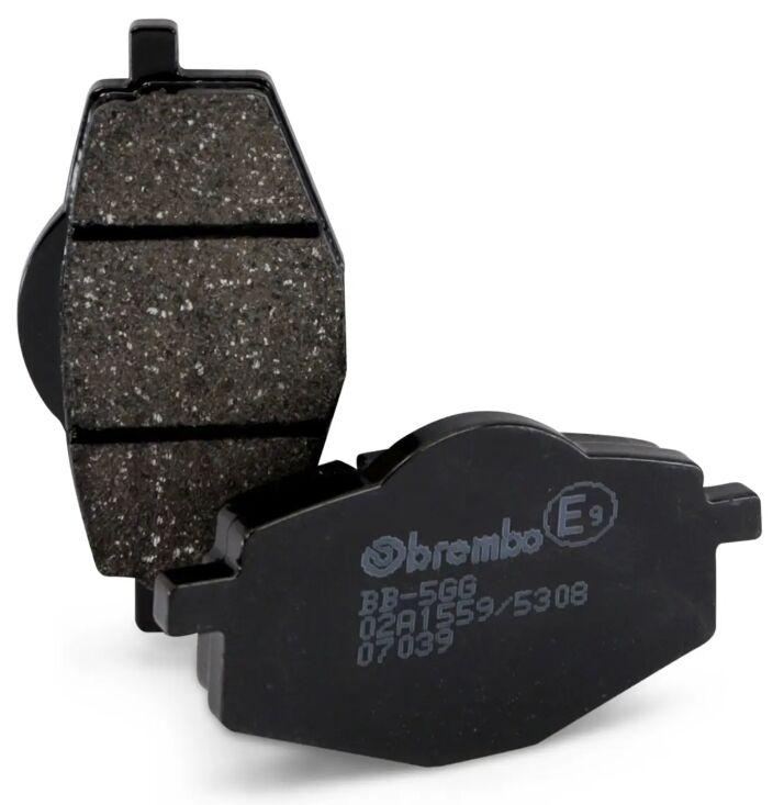 07039 - Brembo Carbon Ceramic Prime Line Brake Pads For Malaguti Centro 125 I.E. 2008-2011 Rear