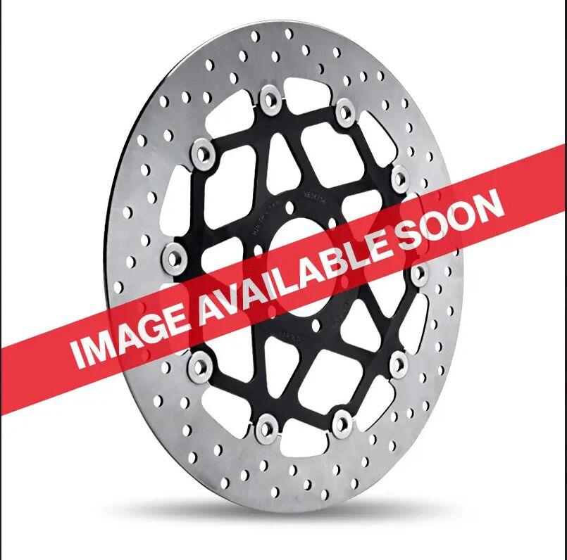Brembo Black/Silver/Stainless Steel 78B40890 - Oro Prime Line Floating Brake Disc For Ducati 1098 2007-2008