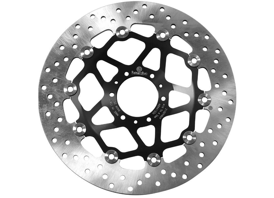 Brembo Black/Silver/Stainless Steel 78B40825 - Oro Prime Line Floating Brake Disc For Honda Cbr600f4 1999-2000 Front