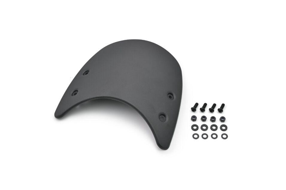 81723 - Daytona Aluminium Meter Visor With Bracket Set For Kawasaki W 800 2011-2016 - Black