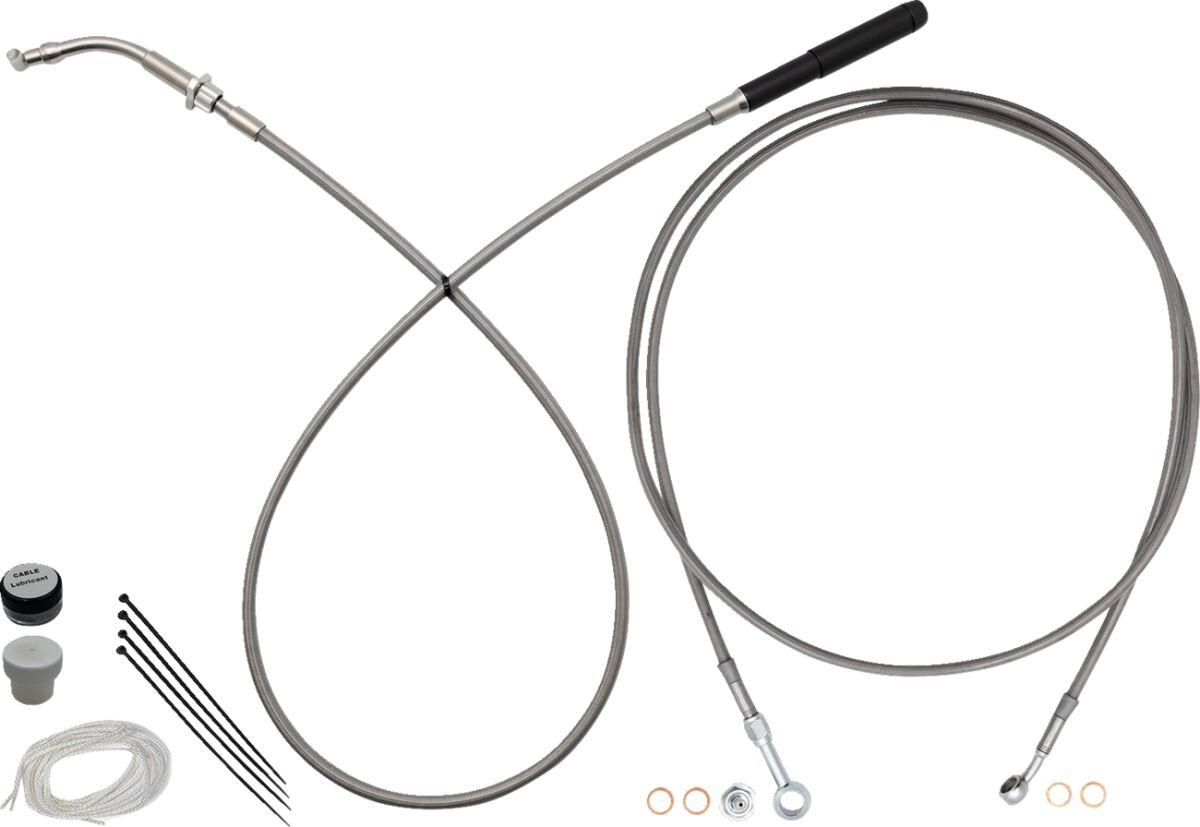 249914 - Fat Baggers Inc. EZ Install Kit For Harley Davidson FLTRXSE 1977 ABS 2023-2025 35.5cm (14") - Polished