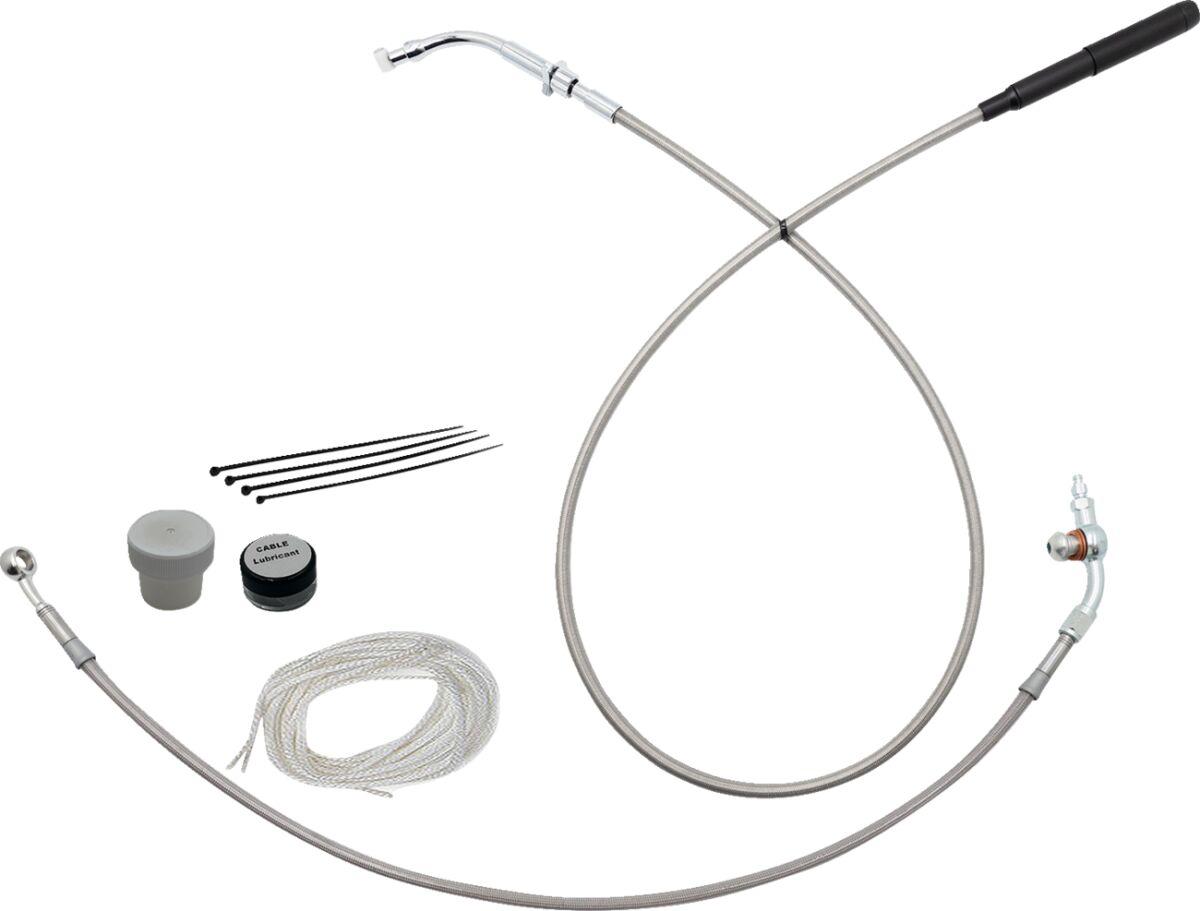 149914-C - Fat Baggers Inc. EZ Install Kit For Harley Davidson FLTRXSE 1977 ABS 2023-2025 35.5cm (14") - Chrome